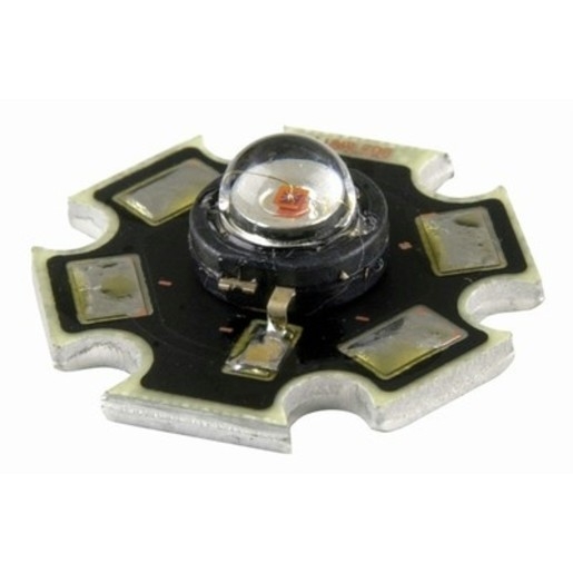 LED 3W-STAR-PLAVA-40-52LM